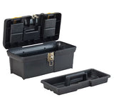 Stanley 16 in Series 2000 Toolbox with Tray, 16" x 7" x 8" (016013R)