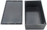 Black Plastic Enclosure Project Box with Lid and Screws, 7.5" x 4.25" x 2.25"