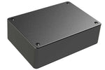 ABS Plastic Enclosure with 4 Screws and Lid, 4.0 in x 3 in x 1.6 in (102mm x 77mm x 41mm), Black Color