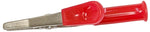 Alligator Clips , Screw Type, 2.5" long, Insulated Handle, Red