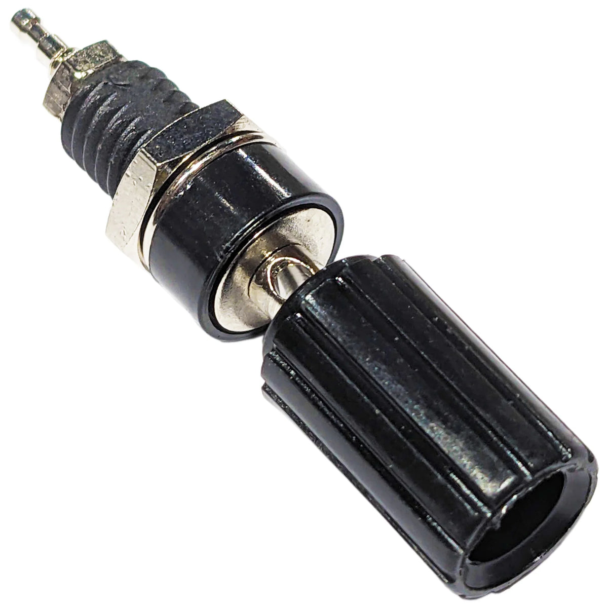 Black 5Way Binding Post, Insulated, Accepts Banana Plug or Spade Lug