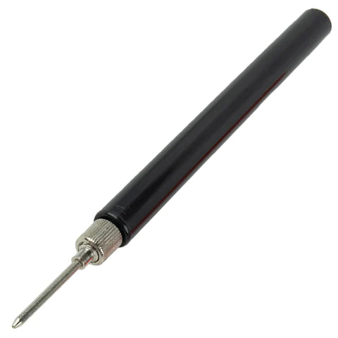 Solderless Insulated Test Prod with Black Plastic Handle, 4 Inch Length (913J)