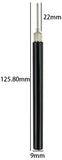 Solderless Insulated Test Prod with Black Plastic Handle, 4 Inch Length (913J)