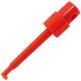 Red Spring-Loaded Mini Hook for Building Test Leads