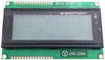 20 x 4 Dot Matrix Backlit LCD Module with Driver & Controller, Measures 98x60x9.5mm (JHD629-204A)