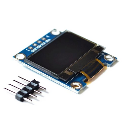0.96" OLED IIC Display Module, Header Pin not Soldered