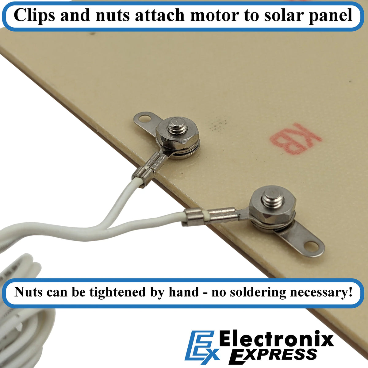 Solar Motor Kit - Includes Solar Cell Module and Clip-on DC Solar Moto ...