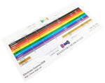 Resistor Color Code Guide for Standard and Precision Values - 6" x 3" Card Ideal for Students and Classroom