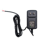 DC Power Adapter, 9V, 1A Open Leads (Red & Black), UL Listed, 5 Feet Cord
