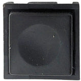 Momentary Switch SPST - Black Square Button (12.4mm x 12.4mm x 10.4mm)