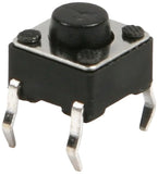 Momentary SPST-NO Tact Switch, Size: 6mm x 6mm x 3.5mm