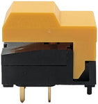 Push Button - Yellow Cover - No LED