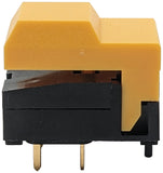 Push Button - Yellow Cover - No LED