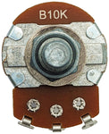 1/2W 10K Ohms Potentiometer with Switch, Single Turn, Round Shaft, Panel Mount