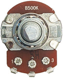 1/2W 500K Ohms Potentiometer, Single Turn, Round Shaft, Panel Mount