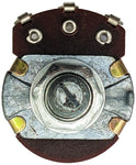 1/2W 50K Ohms Potentiometer with Switch, Single Turn, Round Shaft, Panel Mount