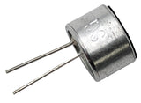 9.7 mm Diameter Electret Condenser Microphone FET, 2 to 10V DC, 1K Ohm Impedance, 50 to 8 KHz Frequency