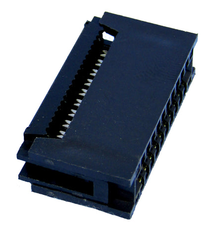 2.54mm Insulation Displacement Card (IDC) Edge Connector, 20 Contacts