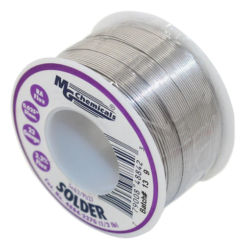 MG Chemicals 63/37 Rosin Core Leaded Solder, 0.025 MG Chemicals 63/37 Rosin Core Leaded Solder, 0.025