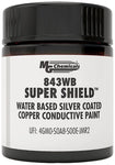 MG Chemicals 843WB Super Shield Water Based Silver Coated Copper Print, Light Metallic Brown, 12 mL Glass Jar (843WB-15ML)
