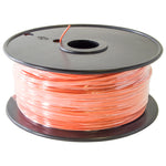 Orange 1000 Feet, UL 1007/1569, 24 Gauge Solid Hook Up Wire (Tinned Copper), 300V Rating, 80ºC Temperature Rating