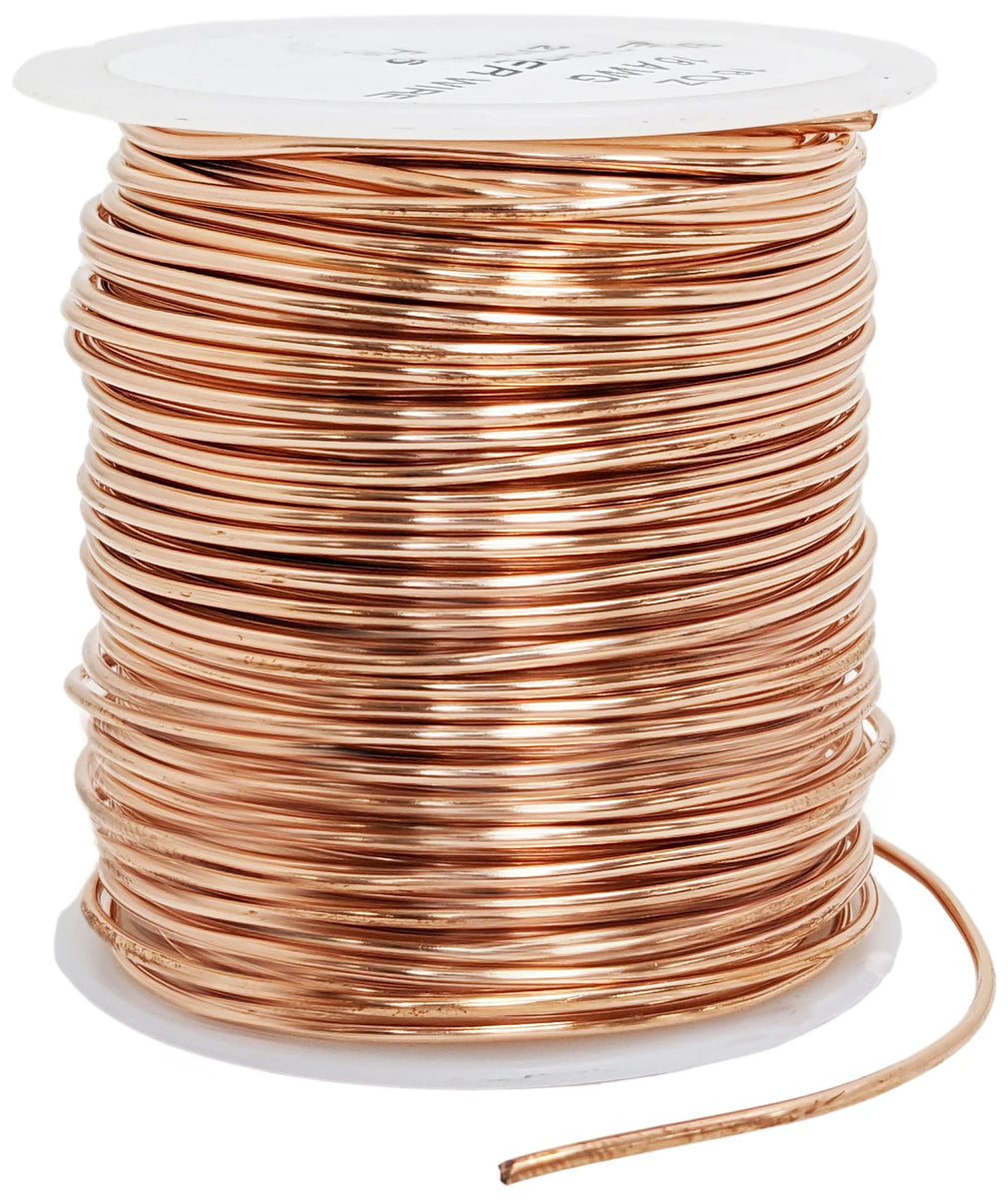 Soft Copper Wire, 16 Gauge, 126 Feet, 1 Pound Spool Electronix Express