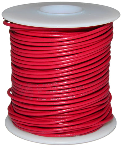 Red Stranded Wire 100 Feet Red 22 Gauge Stranded Hook-Up Wire, Tinned Copper, PVC Insula ...