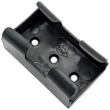 9V Battery Cradle, Plastic Holder without Terminals (1.92" x 1.13" x 0.77")