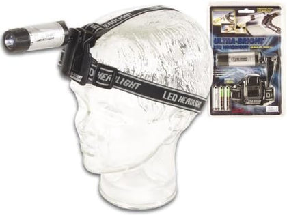 Velleman Head Belt Lamp with 3 White LEDs, Model ZL321M-3