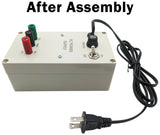Low Voltage AC Power Supply Soldering Practice Kit with Assembly Manual, 6.3V or 12.6V AC Output