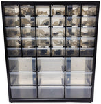 300 Pieces CD4000 Series IC Assortment Kit with 25 Types of ICs in Electronic Component Cabinet Storage Case