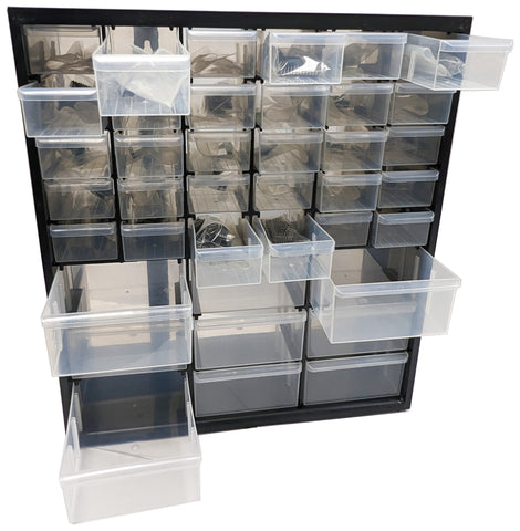 275 Pieces Assortment Kit with 30 Types of Diodes in Electronic Component Cabinet Storage Case
