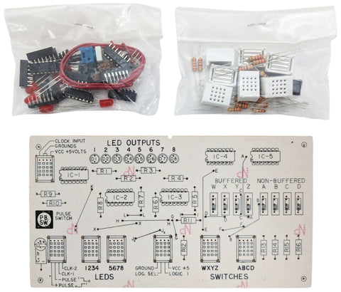 Do-It-Yourself Digital Trainer Soldering Kit for Electrical Engineering Prototyping and Experimentation (Intermediate Skill Level)