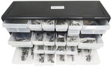 420 Piece 74LS Series IC Assortment Kit with 35 Types of Low-Power Schottky TTL ICS in Electronic Component Cabinet Storage Case