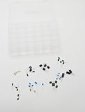 145 Piece Deluxe Capacitor Kit - Includes Disk, Mylar, Monolithic, and Electro Radial Capacitors