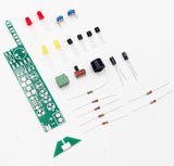Warning Blinking LED Buzzer Kit, Soldering Required
