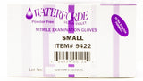 Waterforde Powder-Free Nitrile Exam Gloves – 4 Mil Box of 100 (Small)