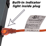 6 Foot Pipe Heating Cable, Turns On and Off Automatically using Built-in Thermostat, Protects Pipes from Freezing, 120V, 42W