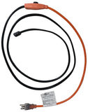 6 Foot Pipe Heating Cable, Turns On and Off Automatically using Built-in Thermostat, Protects Pipes from Freezing, 120V, 42W