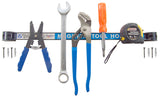 18" Magnetic Tool Organizer Rack (Mounting Screws Included)