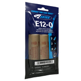 Estes E12-0 Booster Stage Model Rocket Engine Pack - Includes 2 Engines with Starters & Plugs (1691)