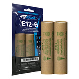 Estes E12-6 Upper Stage Model Rocket Engine Pack - Includes 2 Engines with Starters & Plugs (1693), No Stock 07/14/25