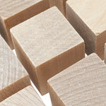 500 Pack ¾-inch (0.75") Wood Blocks, Mini Unfinished Wooden Cubes for Painting, Carving, and other DIY Craft Projects