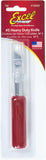 Excel Blades Heavy Duty Hobby Knife with Safety Cap, Hexagonal Plastic Grip Handle (K5)