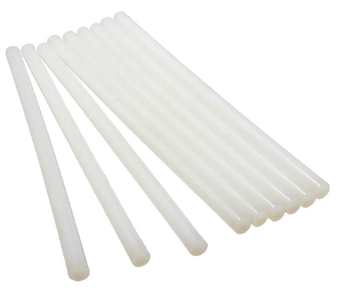 Full Size 10" Clear Hot Glue Sticks - 5 lb Box, Approximately 90 Pcs/Box