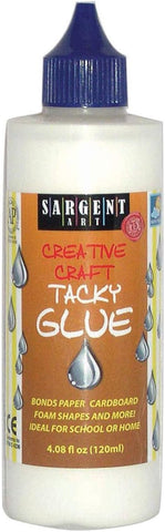 Sargent Art 4-Ounce Tacky Glue, White