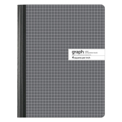 100 Sheet Quad Ruled Composition Notebook  9.75" H x 7.5" W