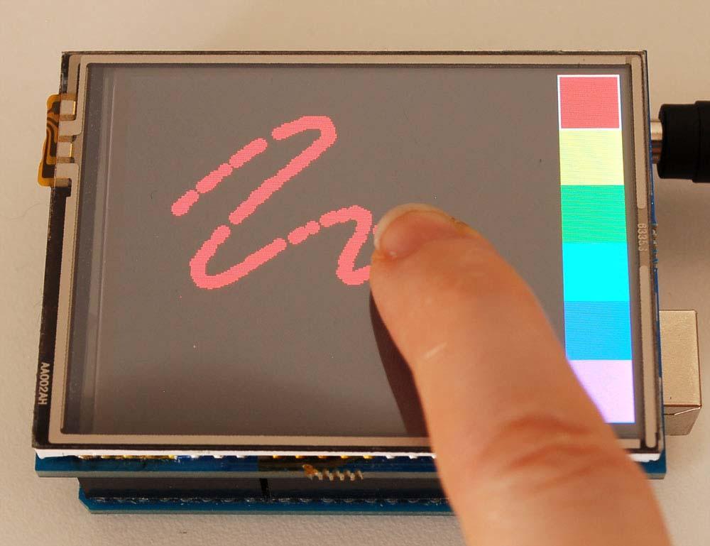 1651 | Adafruit TFT-Touch-Shield für Arduino mit resistivem Touchscreen 1651 | Adafruit TFT-Touch-Shield für Arduino mit resistivem Touchscreen