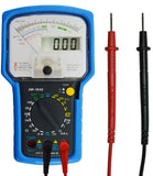 Combo Analog & Digital Multimeter with Test Leads