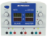 BK Precision Quad Display Triple Output DC Power Supplies Model 1673